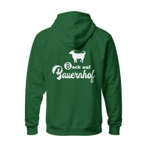 Unisex Hoodie - Bock auf Bauernhof